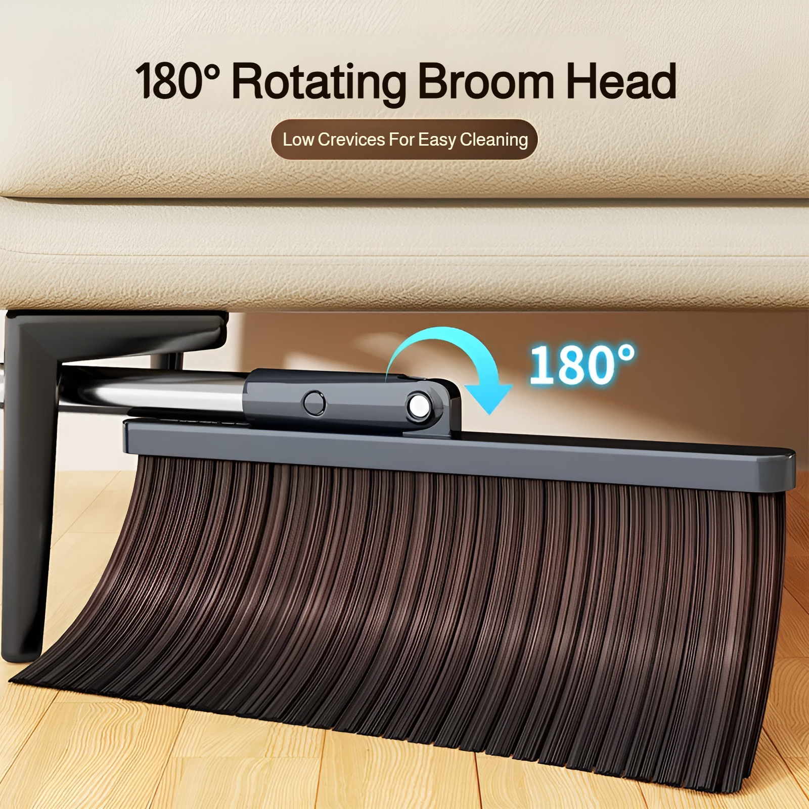 Household broom and dustpan set for efficient cleaning