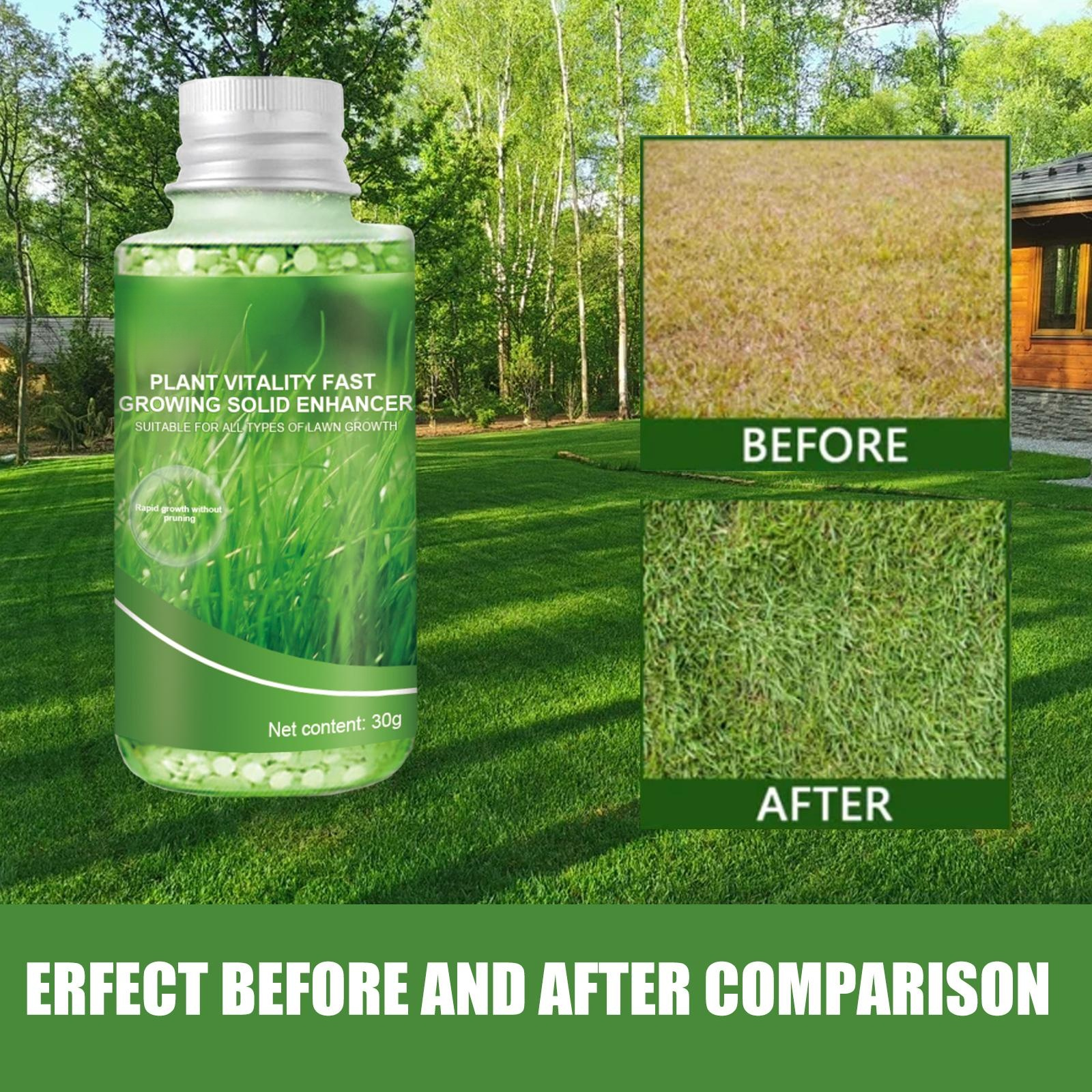 Organic plant nutrients for flower and lawn care