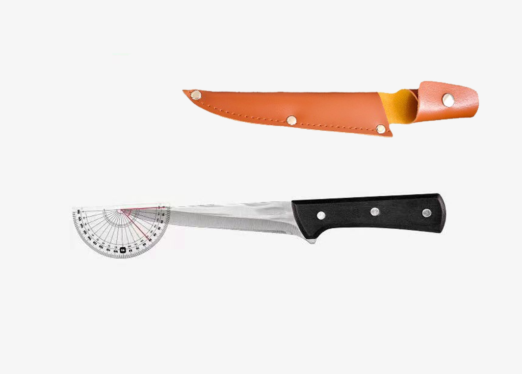 Handgefertigtes geschmiedetes Fleischermesser