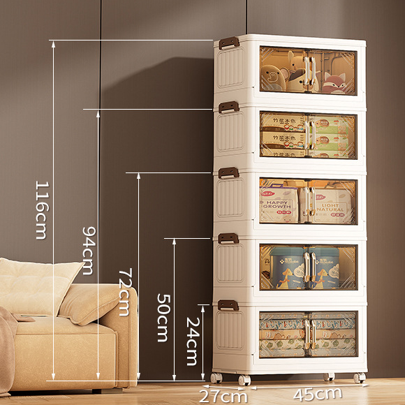 【Kein Werkzeug nötig】Premium Faltschrank ❤️ Stabil, geräumig & 100% schadstofffrei!