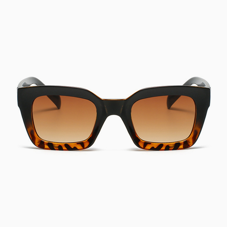 Eterlens 高級感のあるレトロなスクエア型サングラス-Eterlens