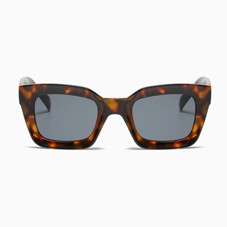 Eterlens 高級感のあるレトロなスクエア型サングラス-Eterlens