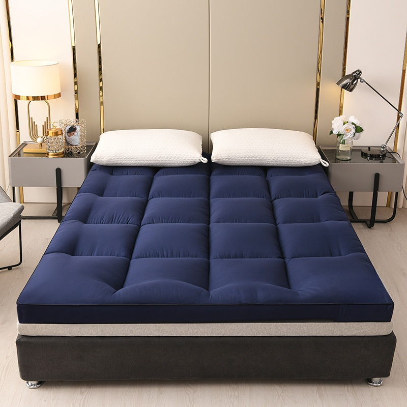 Verdickte 10 cm Federsamt weiche Matratze Sommer faltbares Studentenwohnheim Einzel-Tatami-Bettmatra