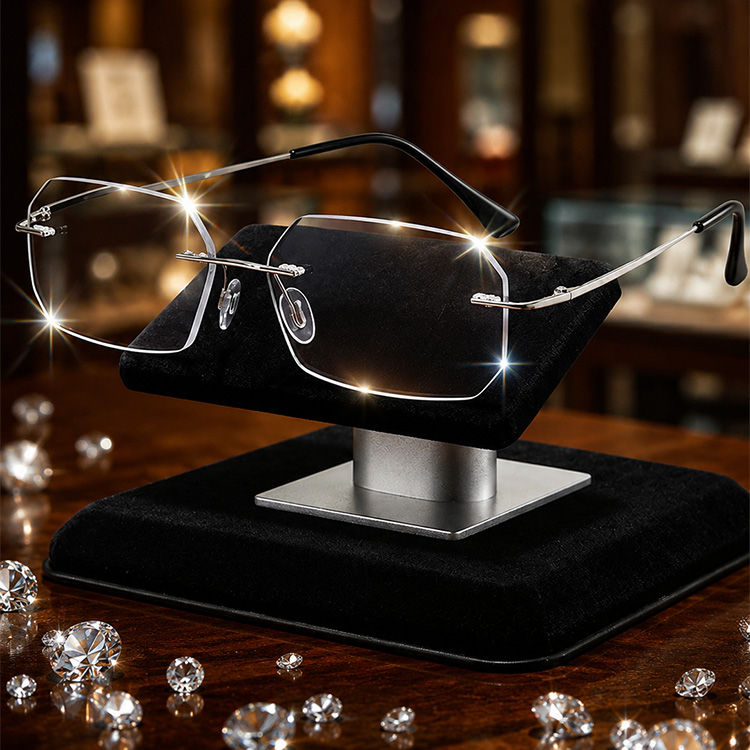 【Ophthalmologist Recommended】👨‍⚕️ Titanium Alloy Smart-Focus Glasses | 0.1s Photochromic (Light-Adaptive) Transition 🌓 No more switching glasses to see near and far! 👓✨