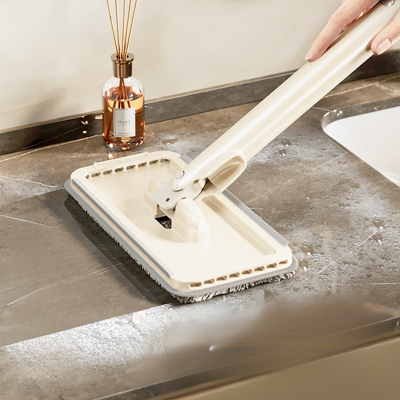 Mini multifunction automatic clip cloth desktop mop for easy cleaning
