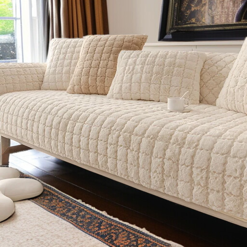 Stilvolle Winter Kissenhülle im Wohnzimmer