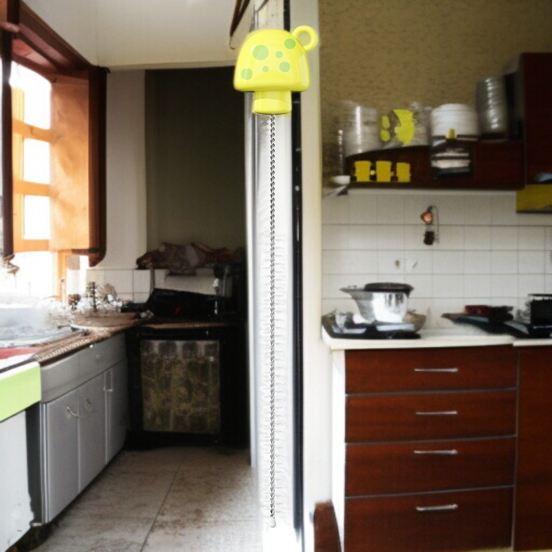 Ergonomic Handle Heart Mug Cleaning Brush