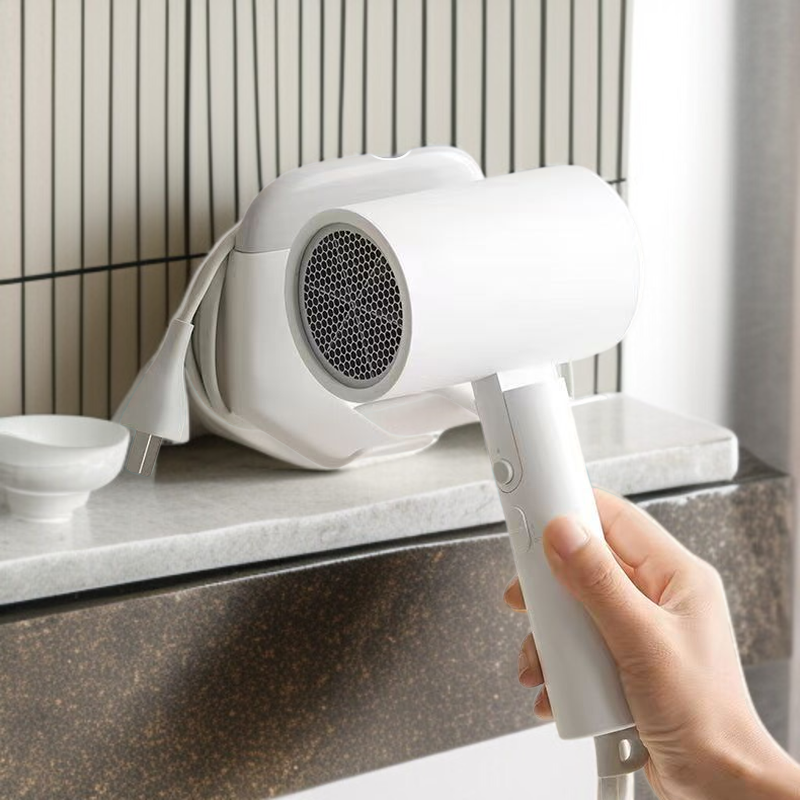 헤어드라이어 거치 가능한 수납선반