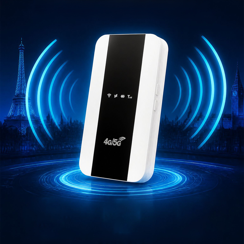 📶 5G-Pocket-Terminal: Unbegrenztes Internet in Europa! 🌍
