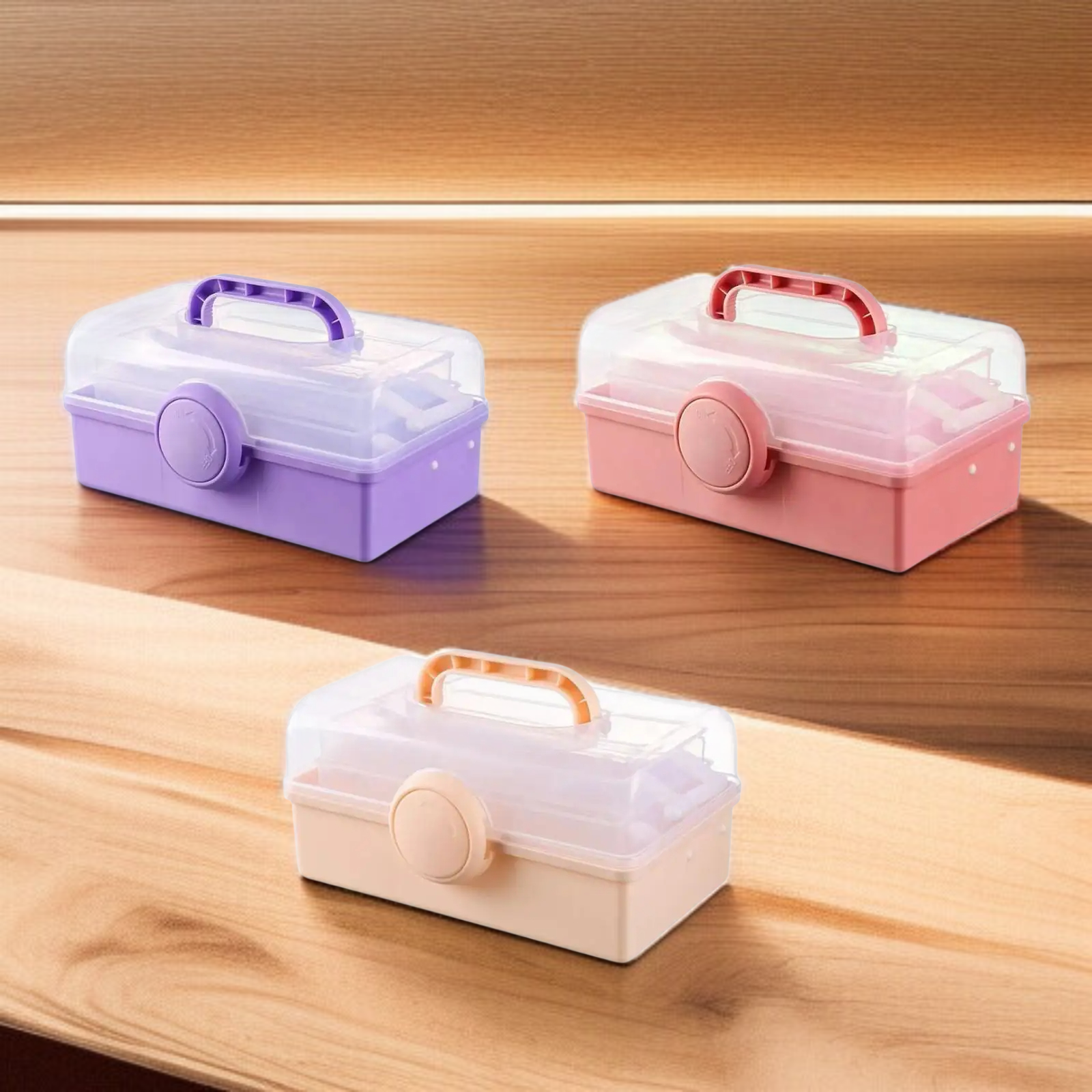 Compact Sewing Accessories Storage Box