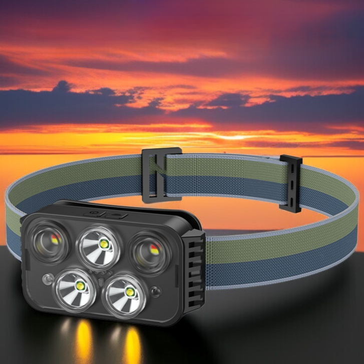 LED-Taschenlampe für Camping und Wandern