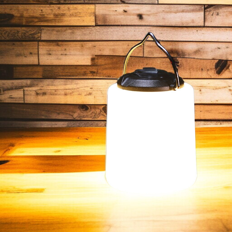 Tragbares Notladelicht mit USB-Anschluss im Zelt