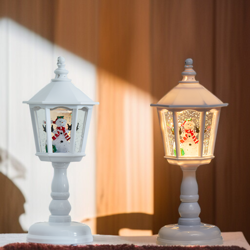 Neue Weihnachtslampe mit Musik und Wasserfüllung