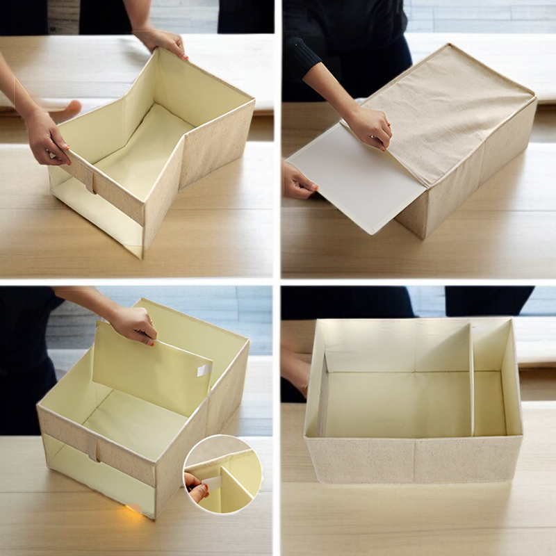 Clothing organizer box for home