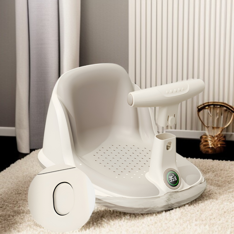 Praktischer Badehocker für Babybadewanne