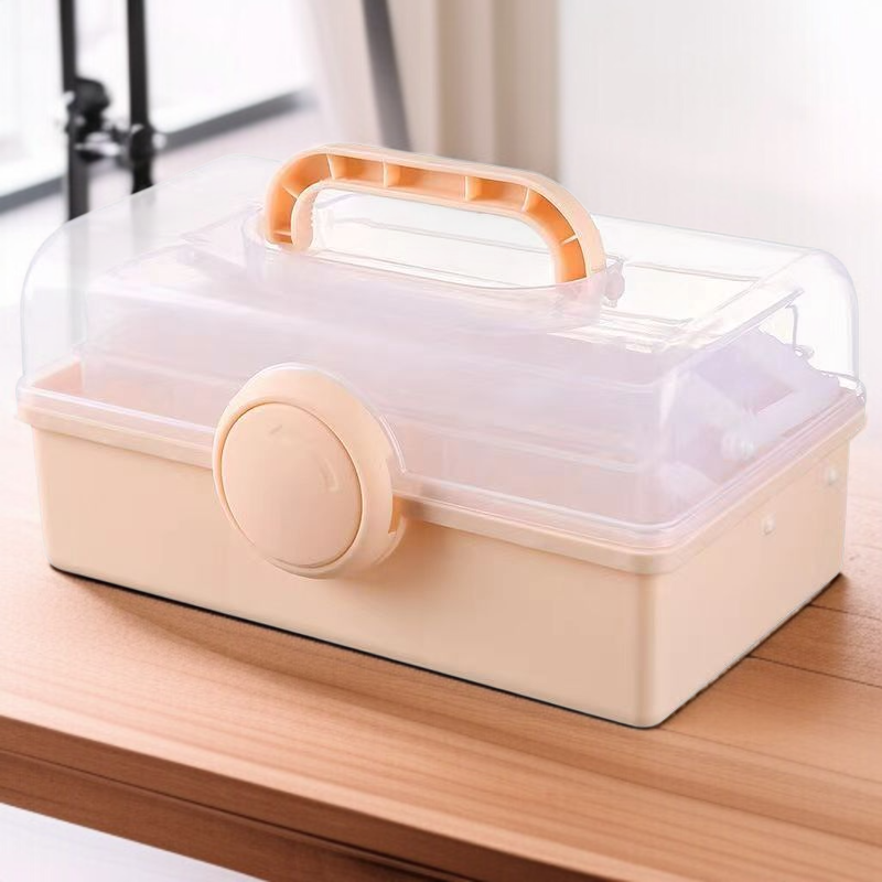 Portable Storage Box for Sewing and Craft Organization