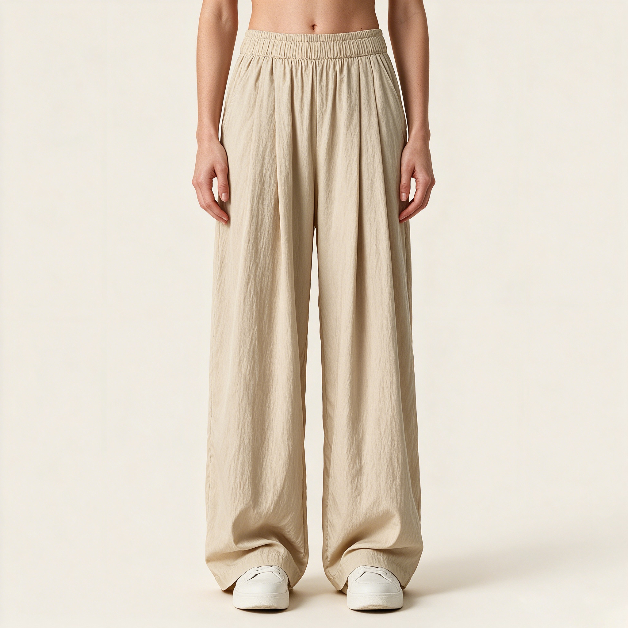 ❄️ Ice Silk Cooling Wide Leg Pants | Instant Chill | 3D Leg Sculpting  | Ultra Stretchy Waistband | Zero See-Through 👖