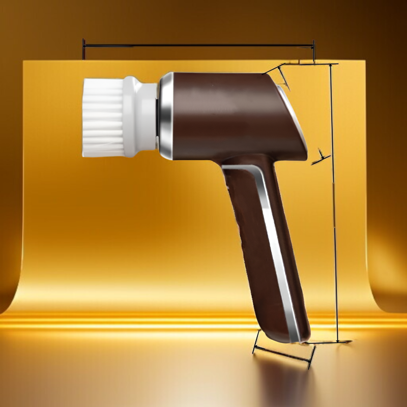 Leistungsstarke Reinigungsbürste für Töpfe und Pfannen