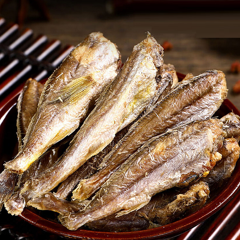 【One bag / 150 fish】Ready-to-eat crispy and delicious dried yellow croaker ❤ Non-fried, low-calorie