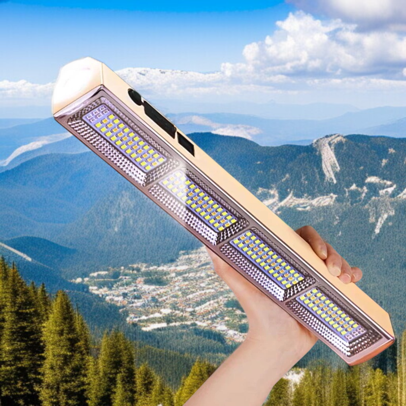 Éclairage LED longue portée à installer facilement