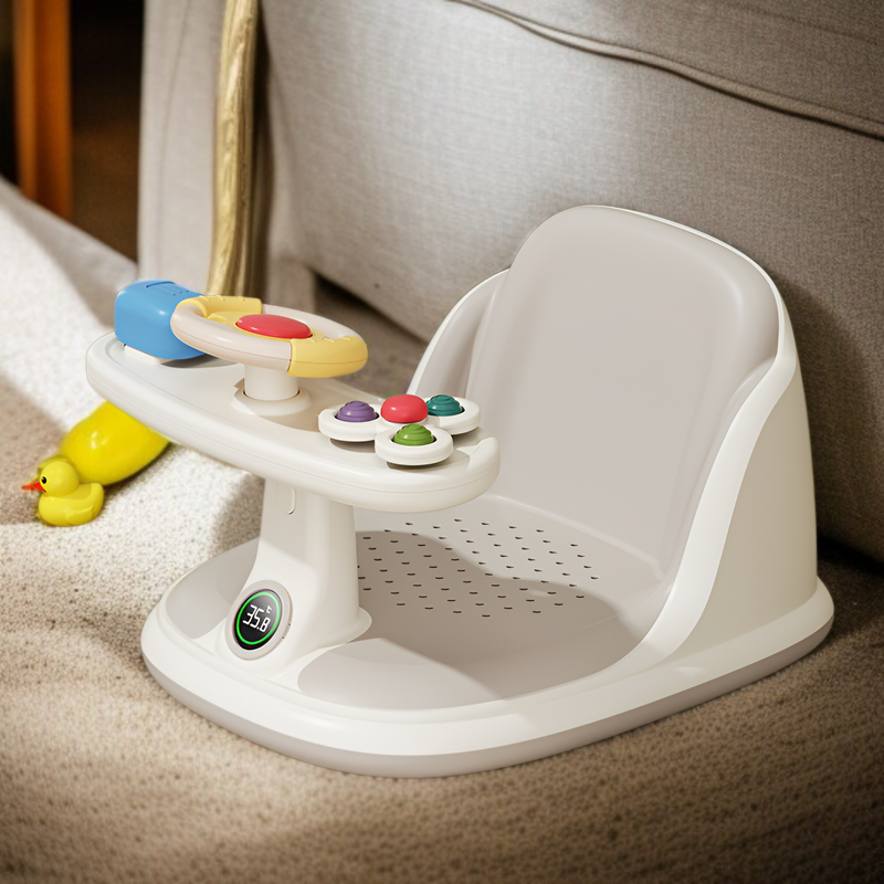 Sicherer und komfortabler Babybadesitz für die Badewanne