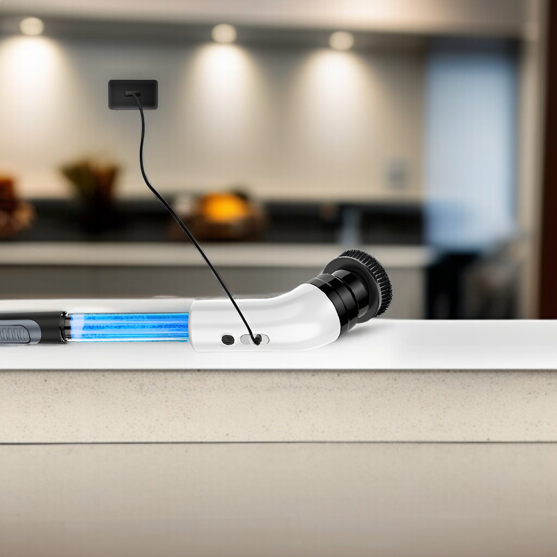 Wiederaufladbare Bad-Reinigungsbürste für Fliesen und Fugen