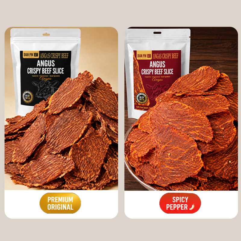 【 TODAY ONLY: $10/Large Bag!】🥩【 TODAY ONLY: Buy 1 Get 1 Free!】👉 Premium 100% Grass-Fed Crispy Beef Bites | 2-Ingredient High-Protein Snack