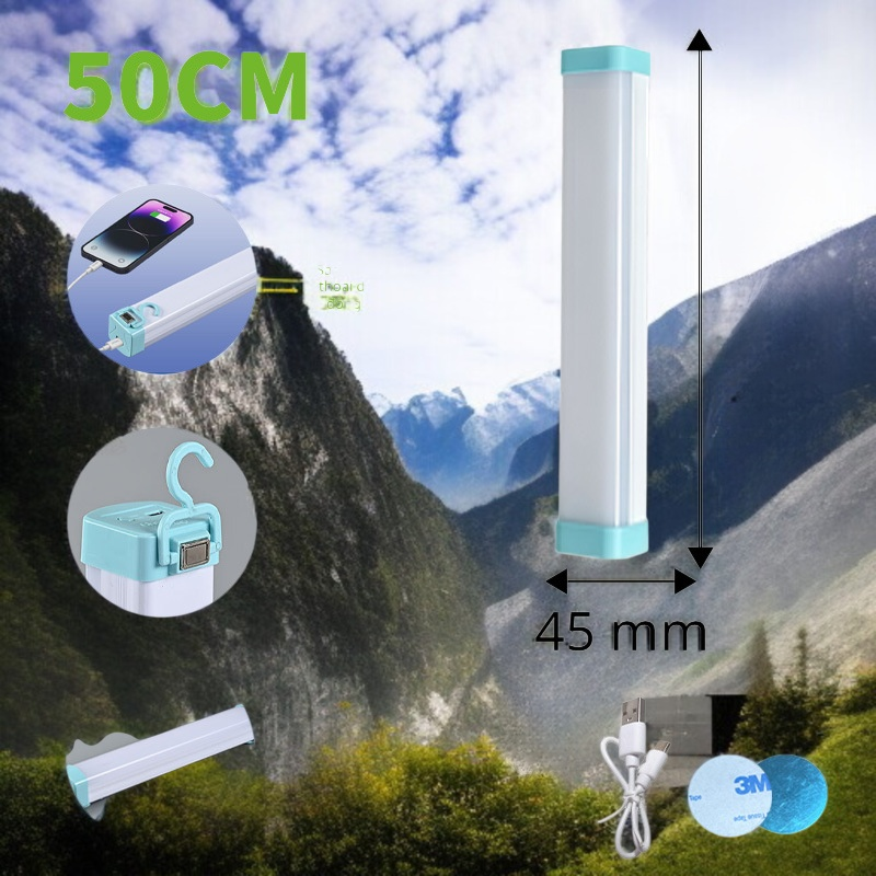 Éclairage d'urgence puissant avec lampe LED portable