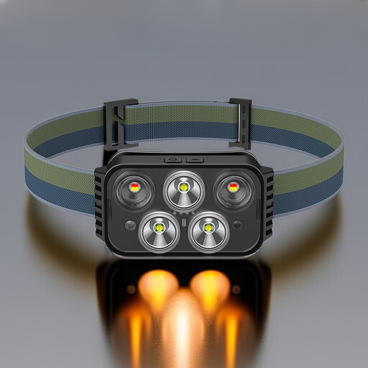 Wiederaufladbarer Mini-Scheinwerfer für Outdoor-Aktivitäten