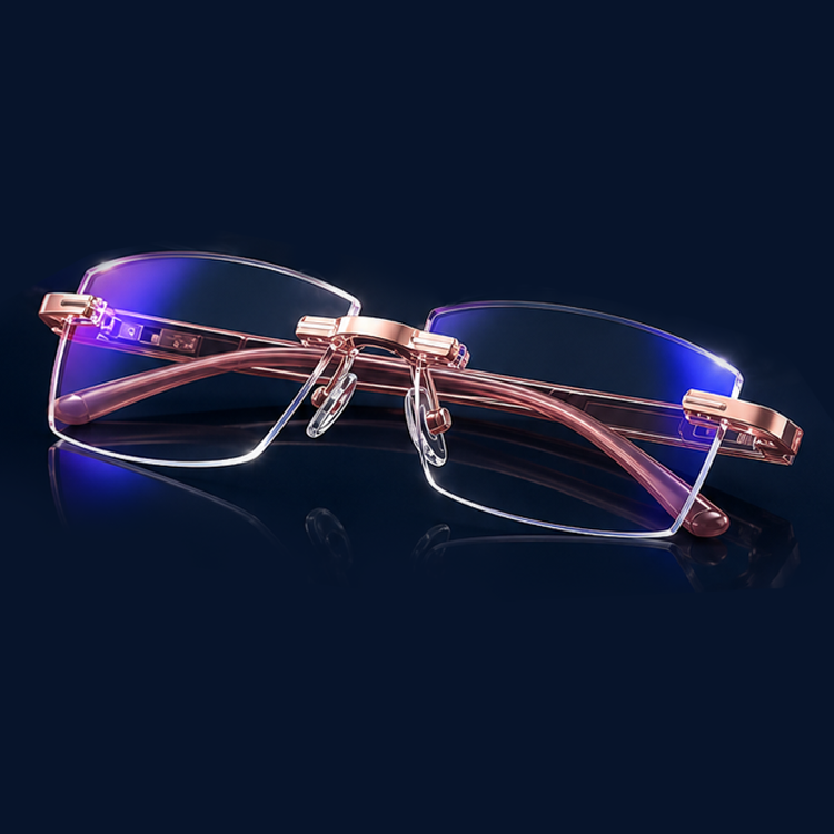 [Autofokus, Lieferung innerhalb von 7 Tagen] Lesebrille mit Diamantschliff