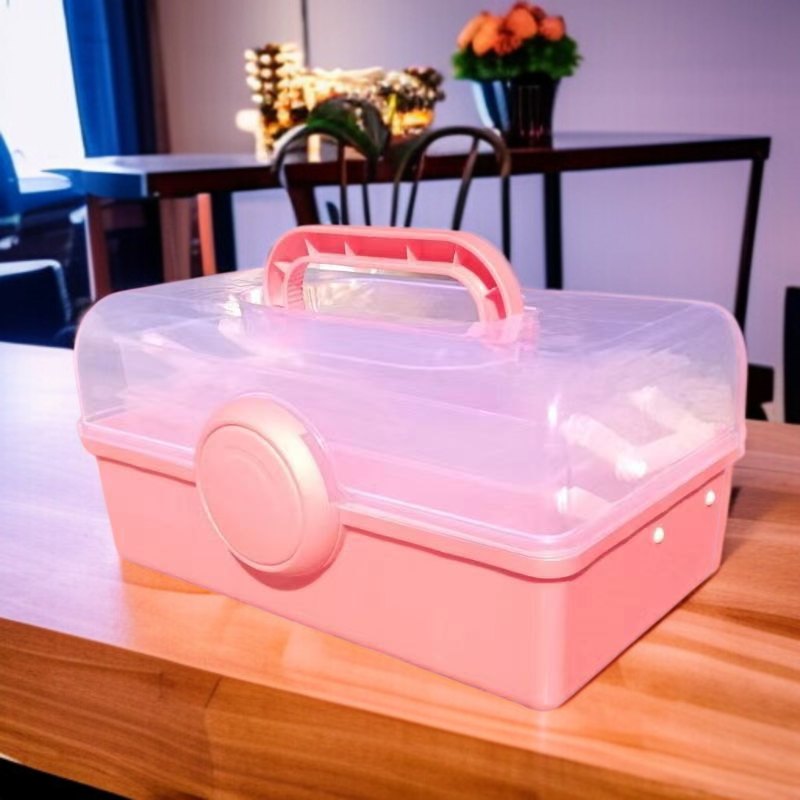 Trade show sewing organizer storage