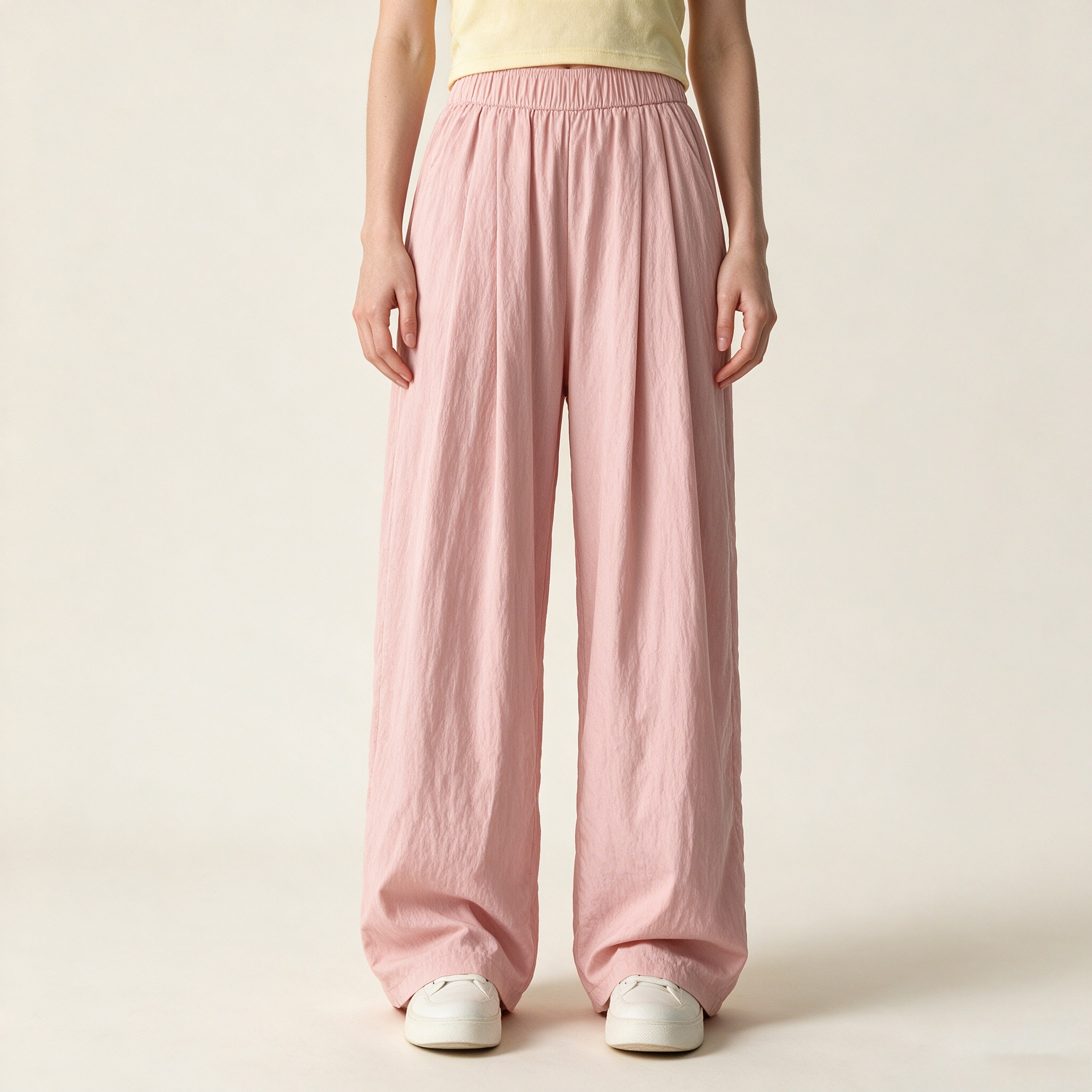 ❄️ Ice Silk Cooling Wide Leg Pants | Instant Chill | 3D Leg Sculpting  | Ultra Stretchy Waistband | Zero See-Through 👖