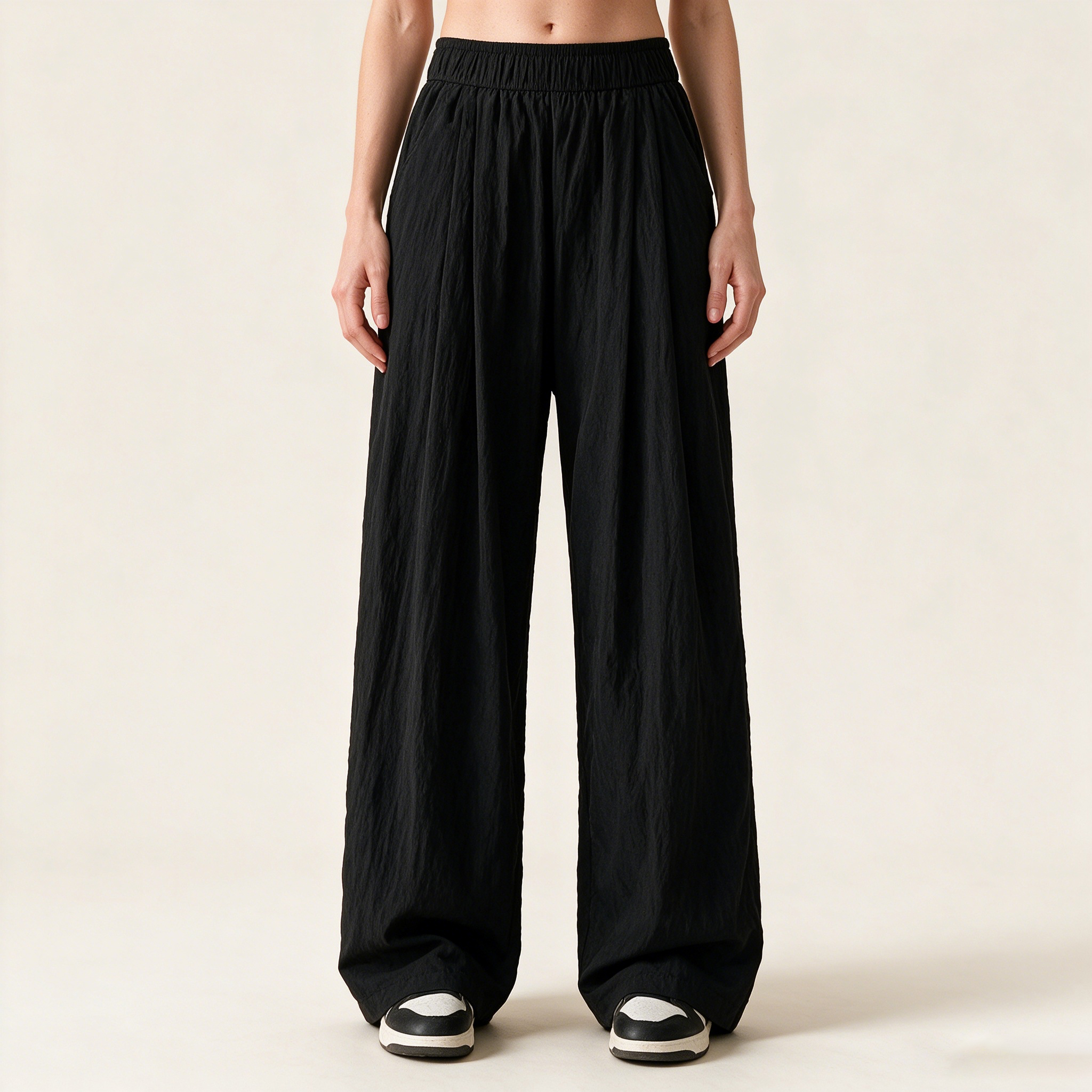 ❄️ Ice Silk Cooling Wide Leg Pants | Instant Chill | 3D Leg Sculpting  | Ultra Stretchy Waistband | Zero See-Through 👖