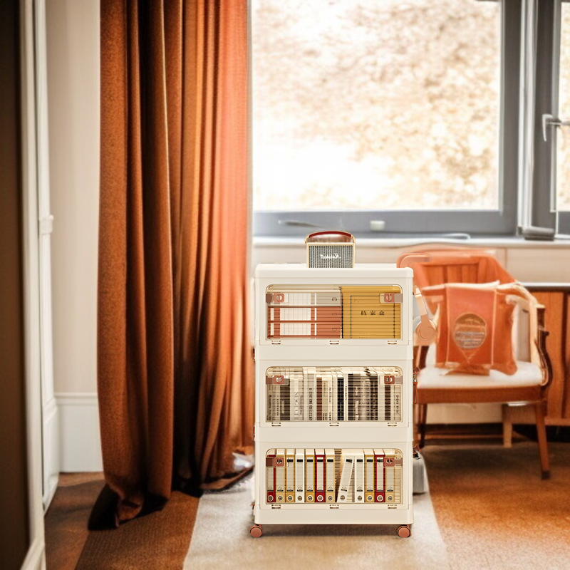 Platzsparender Haushaltswagen für Familien und Kinder