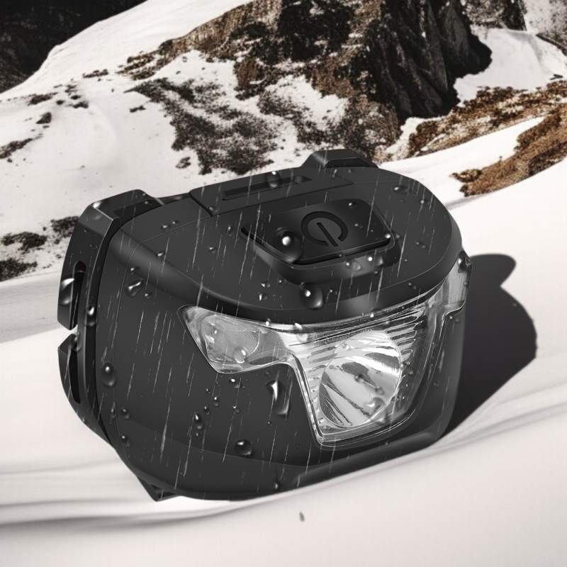 Robuster Scheinwerfer mit LED-Technologie und Trockenbatterie