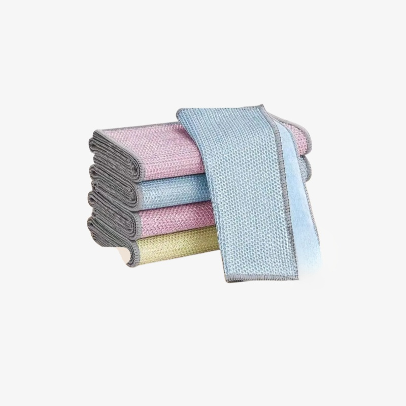 Powerful Stain Removal Double Sided Steel Wire Coconut Wipes for tough stains