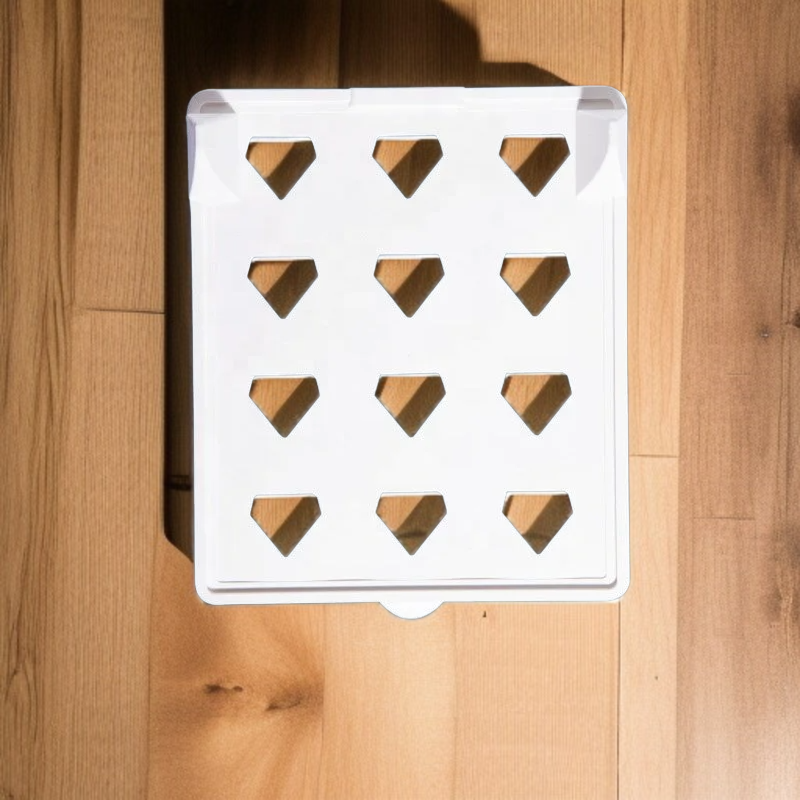 Durable plastic clothing organizer board