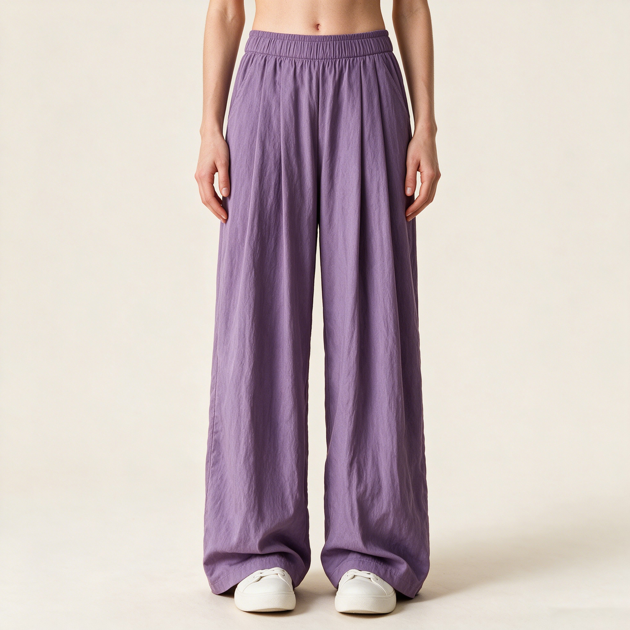 ❄️ Ice Silk Cooling Wide Leg Pants | Instant Chill | 3D Leg Sculpting  | Ultra Stretchy Waistband | Zero See-Through 👖