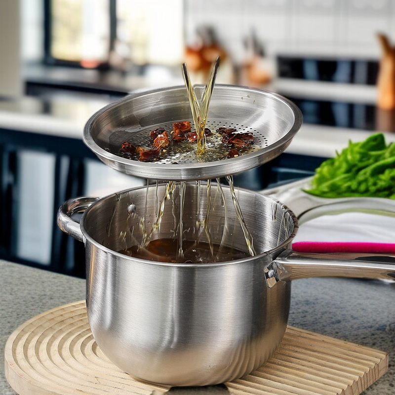 Large capacity kitchen fryer for family meals