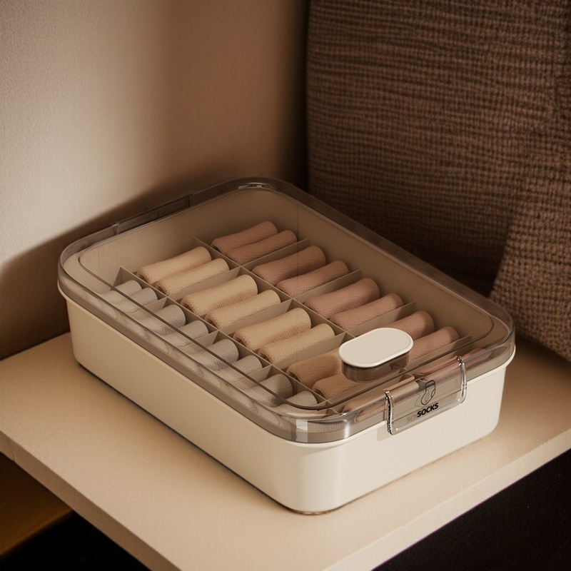 Underwear and panties organizer with scent enhancement