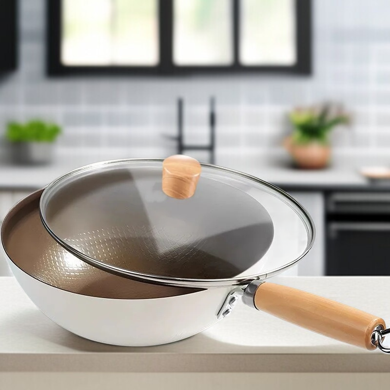 Ceramic NonStick Mini Frying Pan for Household Use